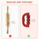 ROLEVIN® Portable Wooden Massage Roller For Cellulite